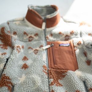 Patagonia Brown and Cream RetroX